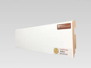 Плинтус МДФ TeckWood Белый Роял 2000x80x16