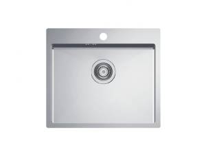 Мойка кухонная Alveus Quarto 10 1124382 Brs-90 с сифоном, 55x48