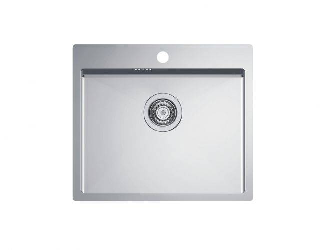 Мойка кухонная Alveus Quarto 10 1124382 Brs-90 с сифоном, 55x48