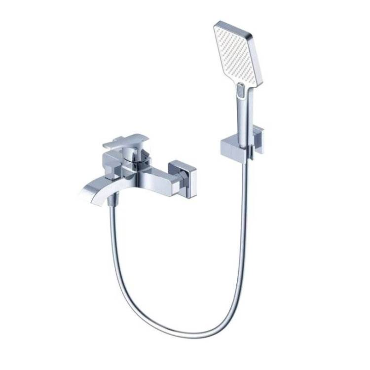 Смеситель для ванны Wonzon & Woghand WW-88037072-CR с душевым гарнитуром, хром