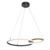 Подвесной светильник Escada Relation 10230/2LED Black/Gold фото 3