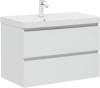 Тумба с раковиной Aquanet Vega 00308334 80 2 ящика