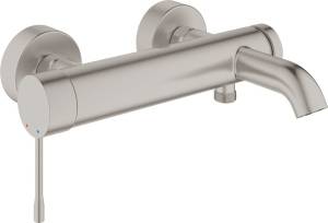 Смеситель для ванны с душем Grohe Essence New 33624DC1 суперсталь