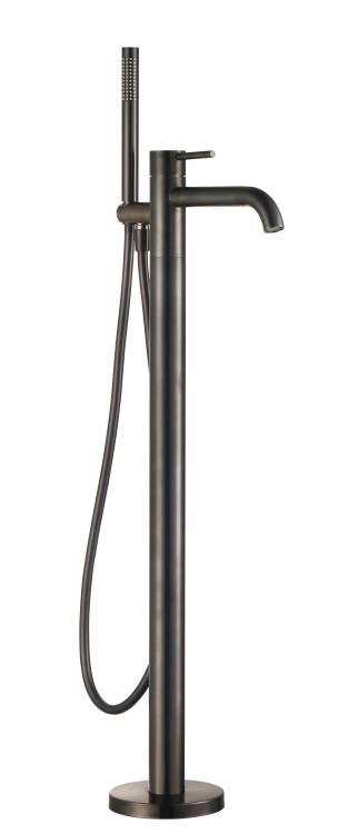 Смеситель для ванны AQUAme Siena AQM6218GM напольный, металл