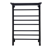 Полотенцесушитель электрический Comfysan Luce 015558 EC-8 80/50 с полкой, черный матовый фото 2
