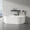 Акриловая ванна Vincea VBT-706-1700 170x80, щелевой перелив, слив белый, белая фото 3