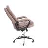 Кресло компьютерное Tetchair Comfort Lux (22) metalBL 25250 светло-коричневый, KUB 03, ткань фото 3