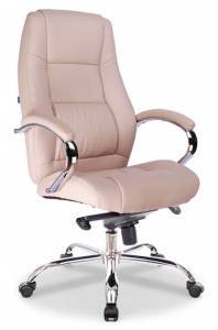 Кресло для руководителя Everprof Kron M 18175, EP-kron m beige leather Бежевый