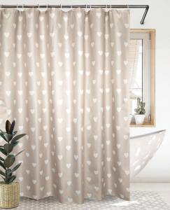 Шторка для ванной Bath Plus Charme Orange Heart ch14164-0 180x180 бежевая