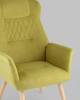 Кресло Stool Group Парлор QH-8337K 263-18 green салатовый фото 7