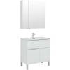 Мебель для ванной Aquanet Алвита New 80 274213 белый матовый, 1703x810x465