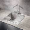 Мойка кухонная Milacio Steel Denia 51 MC.77480 сталь нержавеющая фото 3