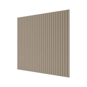 Стеновая квадратная панель МДФ Ликорн Полосы латте 50x50x0.8