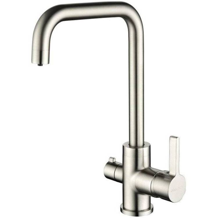 Смеситель для кухни Paulmark Logas Lo213021-NI никель