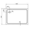 Поддон для душа Cezares Tray SMC TRAY-M-AH-100/90-35-W 100x90 фото 5
