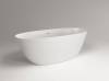 Ванна из искусственного камня Plumberia Selection VELOMA 180BO 180x80, белый матовый фото 3