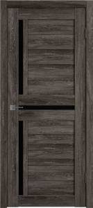 Межкомнатная дверь Владимирская Фабрика Дверей Atum 16 Terra Vellum стекло Black Gloss 600x2000