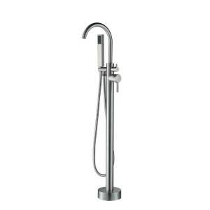 Смеситель для ванны Boch Mann Braies Brush Nickel BM8922 напольный, никель