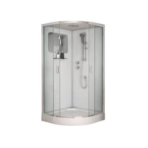 Душевая кабина Niagara Premium NG-6001-01 900x900x2100 низкий поддон 16 см стекло ПРОЗРАЧНОЕ