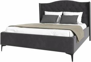 Кровать 1600х2000 НК-Мебель Tango 72306798 Серый 135x181x220.5