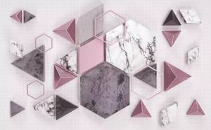 3D Фотообои Artegrafico «Волшебная геометрия» BL-032 песок