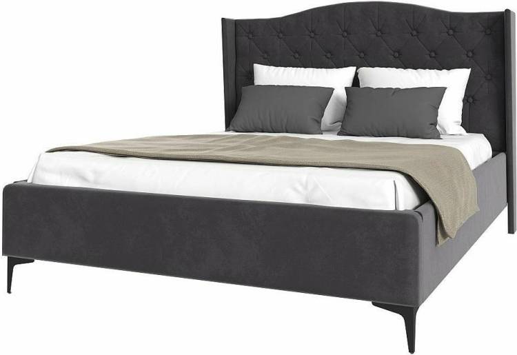 Кровать 1600х2000 НК-Мебель Tango 72306798 Серый 135x181x220.5