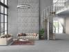 Керамогранит Infinity Ceramica Plaster Grey Tessera Sleek 60x120 фото 2