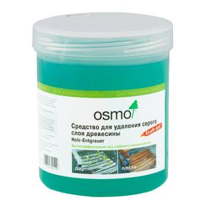 Гель для удаления серого слоя древесины Osmo Holz-Entgrauer Kraft Gel 6609 бесцветный 0.5 л