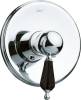 Смеситель для душа Boheme Tradizionale Nero 245 С ВНУТРЕННЕЙ ЧАСТЬЮ, хром