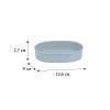 Мыльница Fixsen Round Blue FX-455-4 синяя фото 2