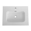 Раковина Cezares Duet CZR-8095-60 белый глянцевый, 61x46x17 фото 3