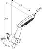 Душевой гарнитур Kludi Freshline 3S 6795091-00 фото 2