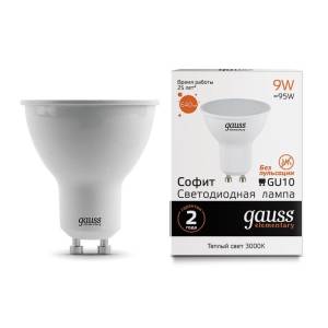 Лампа светодиодная Gauss Софит GU10 13619