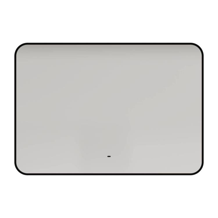 Зеркало Watersense Rita Black Soft Line W00922 LED подсветка, сенсор на взмах, 100x70