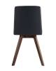 Стул Stool Group Marta PU LW1902-G PU DARK BLUE GRID синий фото 4