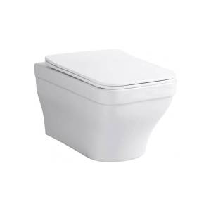 Унитаз подвесной Aquatek Амадео AQ1163-00 безободковый, с крышкой-сиденьем микролифт