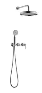 Душевой комплект Boheme Eterna 174-NB Nickel Brush