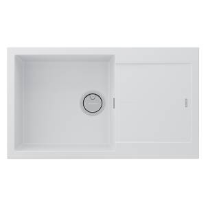 Мойка кухонная Paulmark Extensio 86 PM988650-WH Белый, 86x50