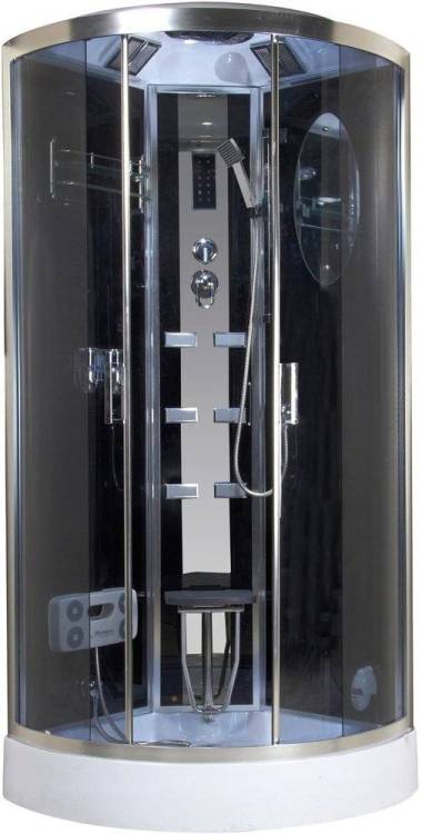 Душевая кабина Niagara NG-902-01 100х100х220 с сиденьем, без бани