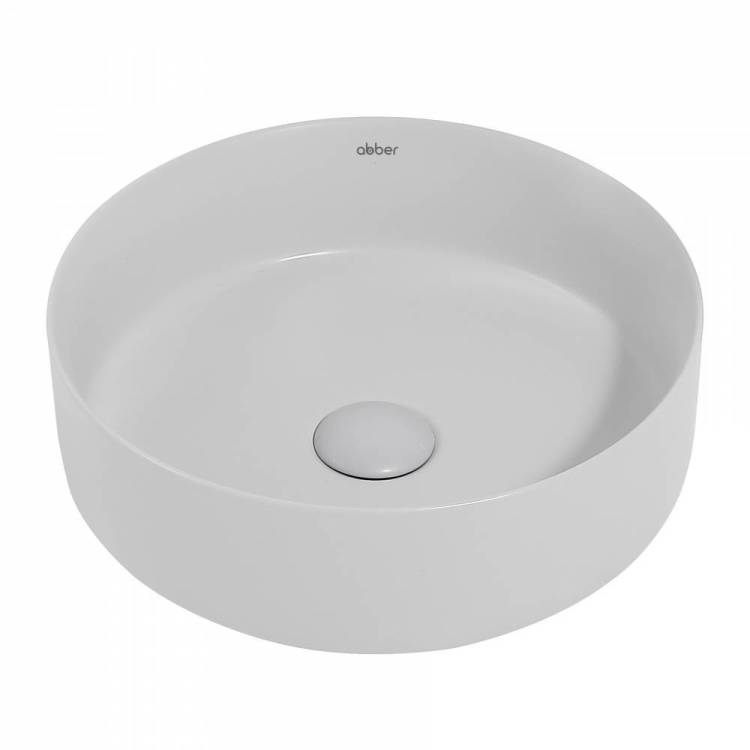 Раковина Abber Bequem AC2108MLG 35 см, светло-серая матовая