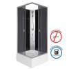 Душевая кабина Niagara Eco E90/26Q/TN/BK 90x90x195