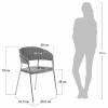 Стул Bradex Home Turin FR 0860 серый фото 8