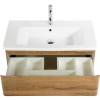 Тумба под раковину Belbagno Albano-Cer ALBANO-CER-800-2C-SO-RR 77x44x50 Rovere Rustico подвесная с двумя выкатными ящиками фото 2