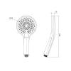 Душевая лейка Iddis Optima Home OPH12CPi18 хром фото 5