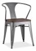 Стул Stool Group Tolix Arm Wood SGR_YD-H440AR-W_YG-15