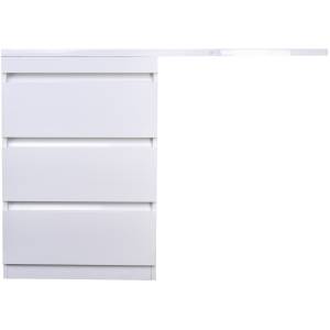 Тумба с раковиной Style Line Даллас 120 СС-00002272 белая L