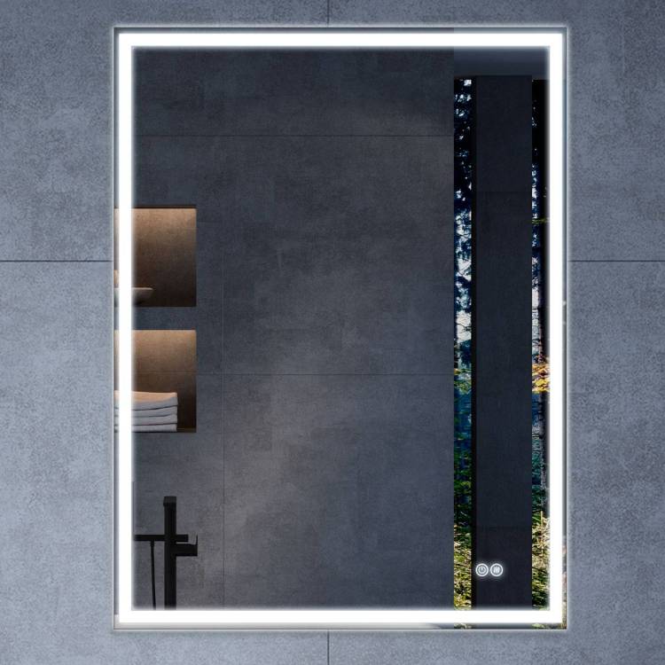 Зеркало Vincea VLM-3VN500-2 с подсветкой, диммером и антизапотеванием, 70x50