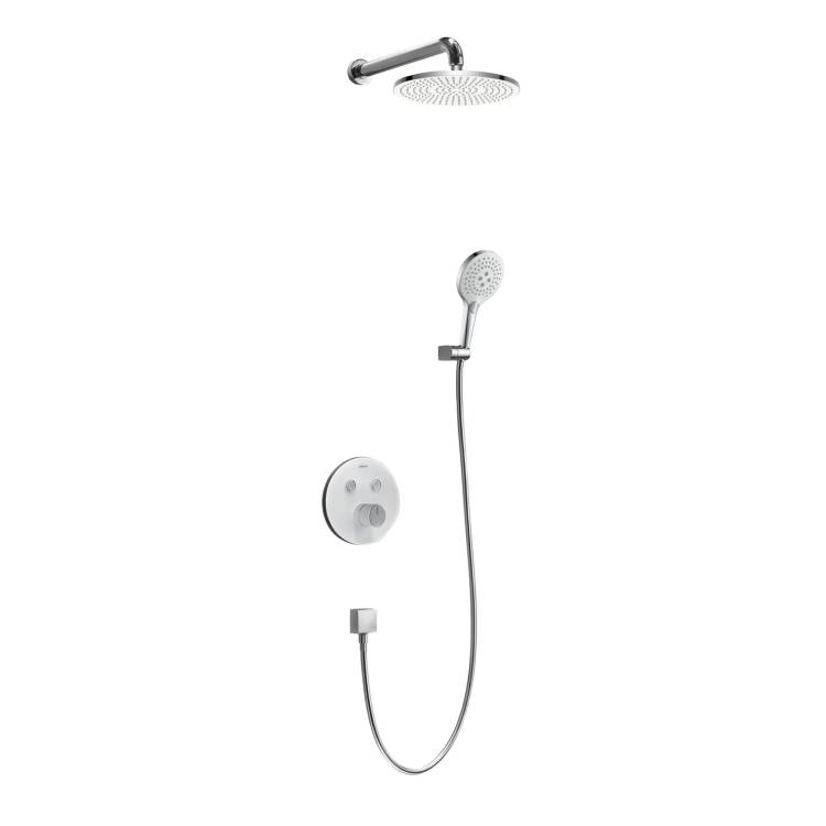 Душевой комплект Black&White 7776U U7776, хром