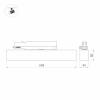 Трековый светодиодный светильник Arlight LGD-Flat-4TR-S605-25W Day4000 033697(1) фото 2