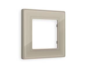 Рамка 1-постовая Ambrella Volt Alfa Arctic AF580361